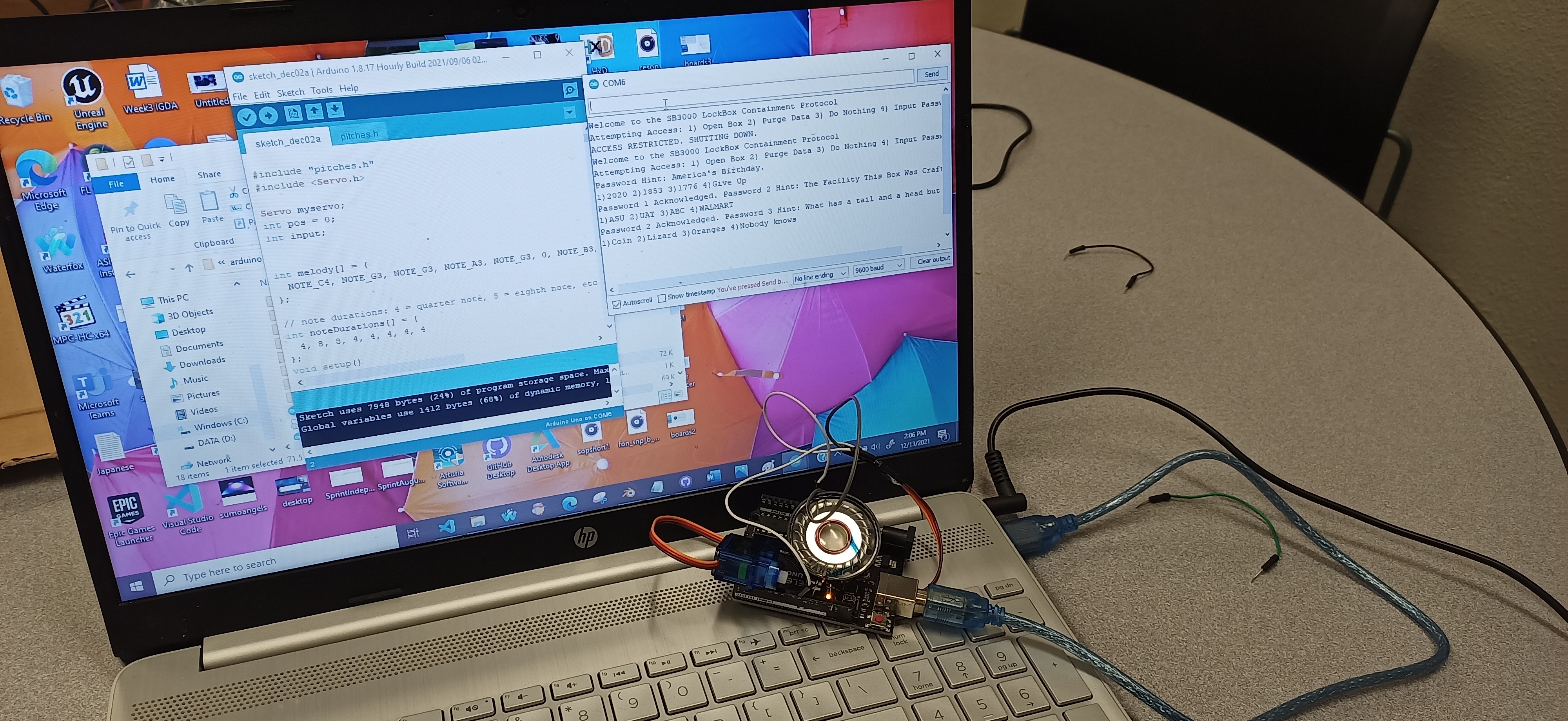 Text Adventure Treasure Chest